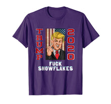 Load image into Gallery viewer, Funny shirts V-neck Tank top Hoodie sweatshirt usa uk au ca gifts for Trump 2020 Fuck Snowflakes Anti Liberal Democrats T Shirt 2658272
