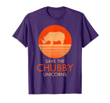 Load image into Gallery viewer, Funny shirts V-neck Tank top Hoodie sweatshirt usa uk au ca gifts for Vintage Retro Save The Chubby Unicorns T Shirt 1429842
