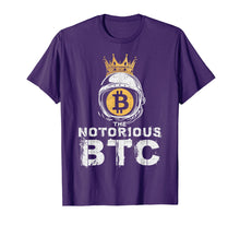 Load image into Gallery viewer, Funny shirts V-neck Tank top Hoodie sweatshirt usa uk au ca gifts for Bitcoin Shirt Gifts Notorious BTC T-Shirt Crown Men Women 393576
