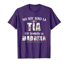 Load image into Gallery viewer, Funny shirts V-neck Tank top Hoodie sweatshirt usa uk au ca gifts for No Soy Solo La Tia Soy Tambien La Madrina Madre Shirt 695377
