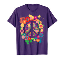 Load image into Gallery viewer, Funny shirts V-neck Tank top Hoodie sweatshirt usa uk au ca gifts for Peace Sign T-Shirt - Colorful Peace Tshirt - 70&#39;s Tee Shirt 890807
