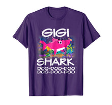 Load image into Gallery viewer, Gigi Shark Matching Family Shark Shirt - Mothers Gift
