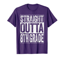 Load image into Gallery viewer, Funny shirts V-neck Tank top Hoodie sweatshirt usa uk au ca gifts for Straight Outta 8th Grade T-Shirt Eighth Grade Gift Shirt 2076369
