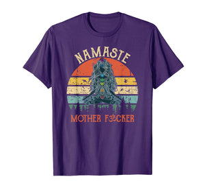 Funny shirts V-neck Tank top Hoodie sweatshirt usa uk au ca gifts for Namaste Mother Fuckers - Yoga Humor Vintage Retro T-Shirt 2046155