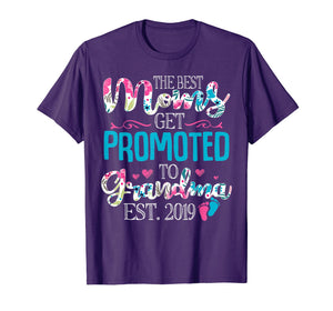 Funny shirts V-neck Tank top Hoodie sweatshirt usa uk au ca gifts for Promoted to Grandma Est 2019 New Grandma T-Shirt Mothes Day 1561002