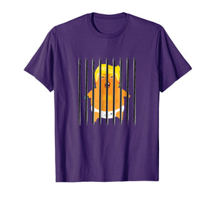 Funny shirts V-neck Tank top Hoodie sweatshirt usa uk au ca gifts for Trump Baby Blimp Jail Impeach Prison Shirt Float Balloon Tee 2393386