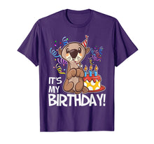 Load image into Gallery viewer, Funny shirts V-neck Tank top Hoodie sweatshirt usa uk au ca gifts for It&#39;s My Birthday Otter T Shirt Gift for Girls Boys Adults 1881732
