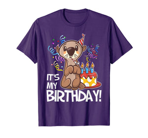 Funny shirts V-neck Tank top Hoodie sweatshirt usa uk au ca gifts for It's My Birthday Otter T Shirt Gift for Girls Boys Adults 1881732