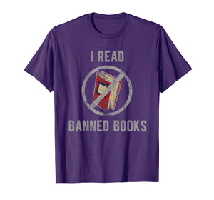 Funny shirts V-neck Tank top Hoodie sweatshirt usa uk au ca gifts for I Read Banned Books T-Shirt 1900706