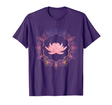 Load image into Gallery viewer, Funny shirts V-neck Tank top Hoodie sweatshirt usa uk au ca gifts for Lotus Mandala Circle | Spiritual Yoga T Shirt 902129
