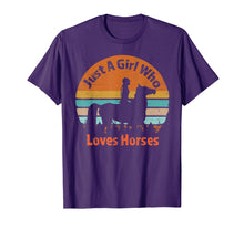 Load image into Gallery viewer, Funny shirts V-neck Tank top Hoodie sweatshirt usa uk au ca gifts for Just A Girl Who Loves Riding English Horses T-shirt Gifts 2512086
