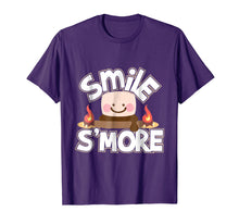 Load image into Gallery viewer, Funny shirts V-neck Tank top Hoodie sweatshirt usa uk au ca gifts for Smile S&#39;more Funny Campfire Camping T-Shirt 2099315
