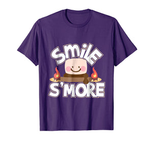 Funny shirts V-neck Tank top Hoodie sweatshirt usa uk au ca gifts for Smile S'more Funny Campfire Camping T-Shirt 2099315