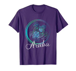 Funny shirts V-neck Tank top Hoodie sweatshirt usa uk au ca gifts for Aruba T-Shirt Tribal Turtle Souvenir Gift tee 2345343