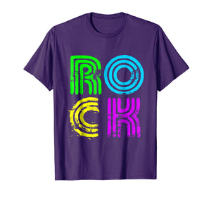 Funny shirts V-neck Tank top Hoodie sweatshirt usa uk au ca gifts for Bright Neon Colours Rock 80's Retro Theme T-Shirt 1619159