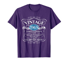 Load image into Gallery viewer, Funny shirts V-neck Tank top Hoodie sweatshirt usa uk au ca gifts for Vintage 1969 50th Birthday All Original  Parts Gift T-Shirt 2689369
