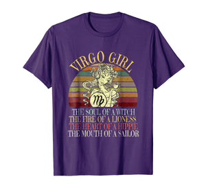 Funny shirts V-neck Tank top Hoodie sweatshirt usa uk au ca gifts for Virgo Girl Zodiac T Shirt August & September Birthday Women 2077611
