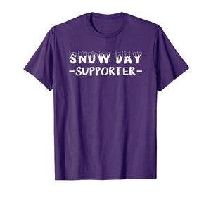 Snow day supporter noel xmas christmas T-Shirt