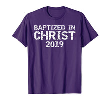 Load image into Gallery viewer, Funny shirts V-neck Tank top Hoodie sweatshirt usa uk au ca gifts for Baptism Gift for Boy Salvation Quote Baptized in Christ 2019 T-Shirt 1217425
