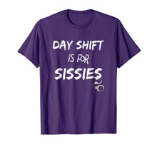 Load image into Gallery viewer, Night Shift Grave Shift Midnight Crew Police Gift  T-Shirt
