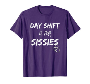 Night Shift Grave Shift Midnight Crew Police Gift  T-Shirt