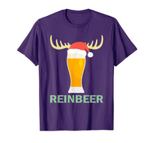 Load image into Gallery viewer, Funny shirts V-neck Tank top Hoodie sweatshirt usa uk au ca gifts for Reinbeer Santa Claus Reindeer Beer Funny Christmas Drinking T-Shirt 516679
