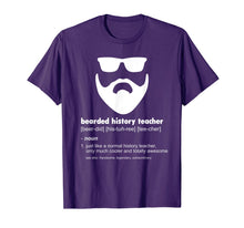 Load image into Gallery viewer, Mens Bearded History Teacher Shirt Funny History Teacher Gift T-Shirt-2893932
