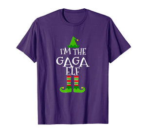 Funny shirts V-neck Tank top Hoodie sweatshirt usa uk au ca gifts for I'm The Gaga Elf Funny Group Matching Family Xmas Gift T-Shirt 1315286