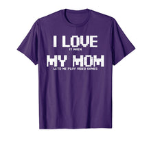 Load image into Gallery viewer, Funny shirts V-neck Tank top Hoodie sweatshirt usa uk au ca gifts for Funny Gaming I Love My Mom Video Games Apparel, Boys Gamer T-Shirt 913508

