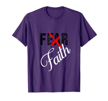 Load image into Gallery viewer, Nsomnia330 Faith over Fear Graphic Novelty T-Shirt
