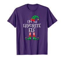 Load image into Gallery viewer, Funny shirts V-neck Tank top Hoodie sweatshirt usa uk au ca gifts for I'm The Favorite-Elf Matching-Family Christmas T-Shirt 1022617
