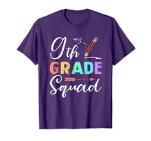 Load image into Gallery viewer, 9th Grade Squad Teachers Kids Back To School Gifts T-Shirt 115246
