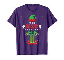 Load image into Gallery viewer, Funny shirts V-neck Tank top Hoodie sweatshirt usa uk au ca gifts for I'm The Sassy Elf Matching Family Group Christmas  T-Shirt 169817

