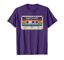 Load image into Gallery viewer, Vintage Best of 1971 48th Birthday Cassette T-Shirt
