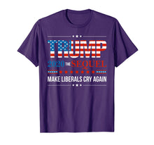 Load image into Gallery viewer, Trump 2020 Make Liberals Cry Again Donald Trump Election T-Shirt
