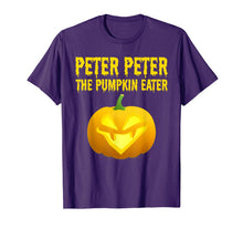 Load image into Gallery viewer, Mens Couples Halloween Costumes For Men Peter Peter Pumpkin Eater T-Shirt
