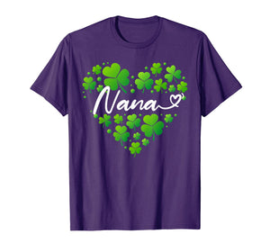 St Patricks Day Nana Shirt for Women Nana Gifts for Grandma TShirt922733