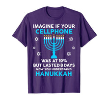 Load image into Gallery viewer, Funny Hanukkah Gifts Cellphone Chanukkah T-Shirt-151045
