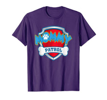 Load image into Gallery viewer, Womens Funny Mommy Patrol T-Shirt - Dog Mom T-Shirt T-Shirt 78962
