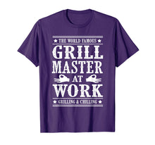 Load image into Gallery viewer, Grill Master Barbecue BBQ Smoker Grillin Dad Grandpa Gifts TShirt875697
