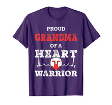 Load image into Gallery viewer, Proud Grandma of a Heart Warrior CHD Awareness T-Shirt-6001302
