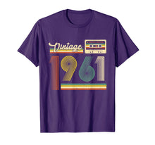 Load image into Gallery viewer, 59th Birthday Gifts Cassette Vintage 1961 59 Years Old T-Shirt-941376
