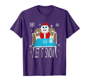Santa Cocaine let it snow christmas sweater Gifts T-Shirt-351525