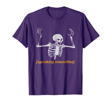 Load image into Gallery viewer, Spooking Intensifies Spooky Scary Skeleton Meme T-Shirt
