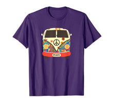 Load image into Gallery viewer, Hippie Hippies Peace Vintage Retro Costume Hippy Gift T-Shirt 105605
