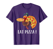 Load image into Gallery viewer, Funny shirts V-neck Tank top Hoodie sweatshirt usa uk au ca gifts for Funny Turkey Lover Gifts Eat Pizza Thanksgiving Costume T-Shirt 639235
