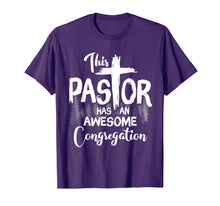 Load image into Gallery viewer, This Pastor Has An Awesome Congregation T-Shirt
