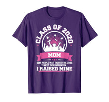 Load image into Gallery viewer, Proud Mom Of A Class Of 2020 Graduate TShirt Graduation Gift
