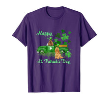 Load image into Gallery viewer, Cocker Spaniel Riding Green Truck St Patrick&#39;s Day Gifts T-Shirt-1276226
