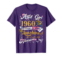 Load image into Gallery viewer, Vintage April 1960 Designs 60 Years Old Tee 60th Birthday T-Shirt-331860
